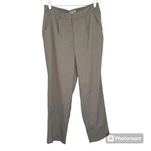Max Studio Dress Pants Women's Size L Gray Dove NEW Zip Closure Office Career